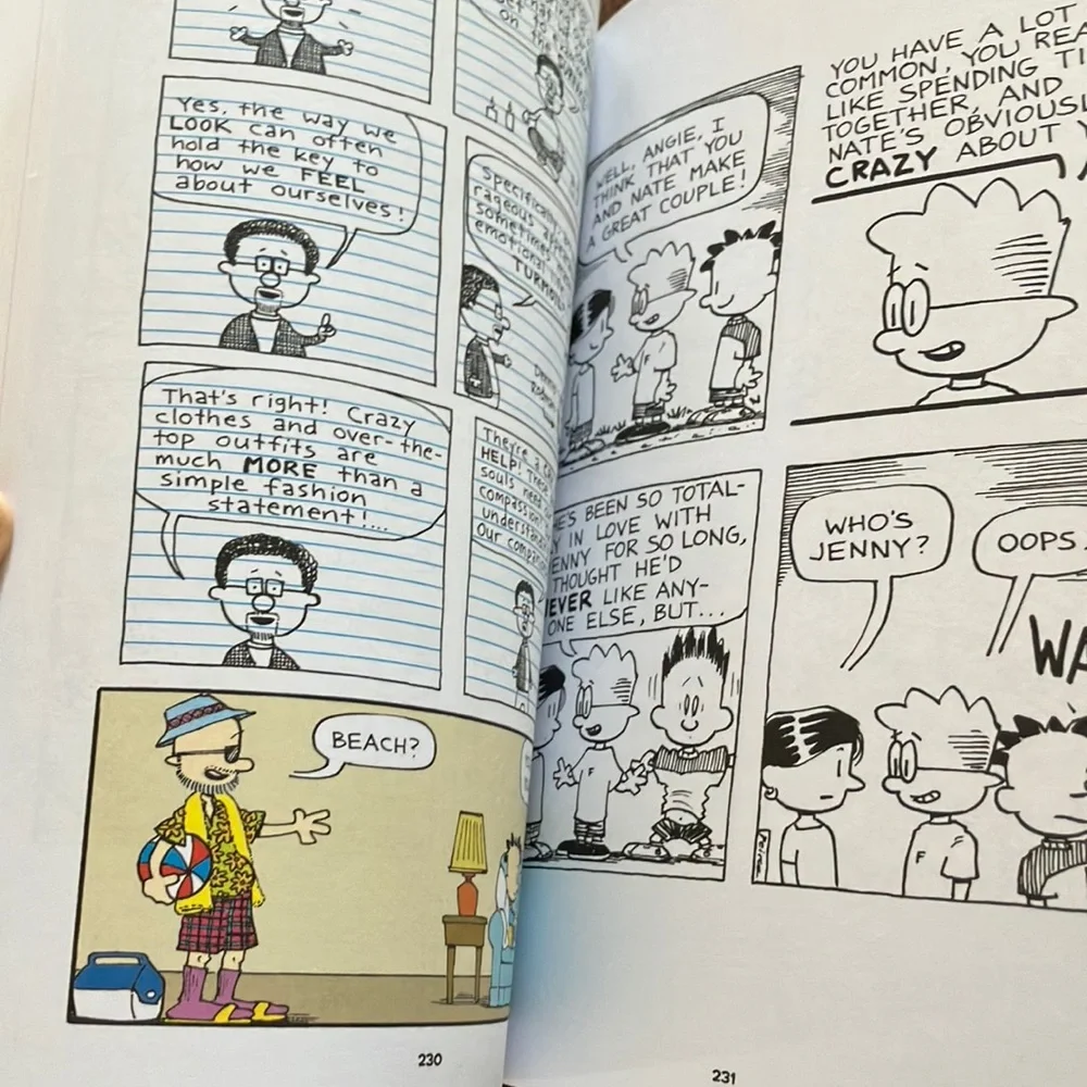 Big Nate Greatest Hits and Goes for Broke Book Set - Blue and Red Covers‎